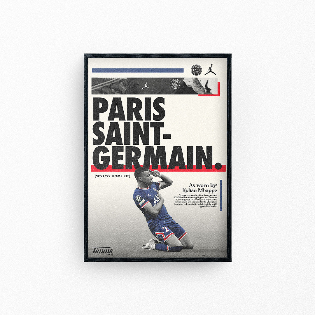 Paris Saint Germain Poster  Champions league poster, Football poster,  Messi psg