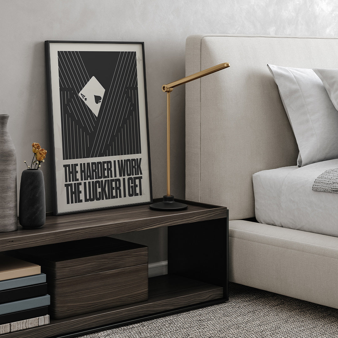 The Harder I Work, The Luckier I Get