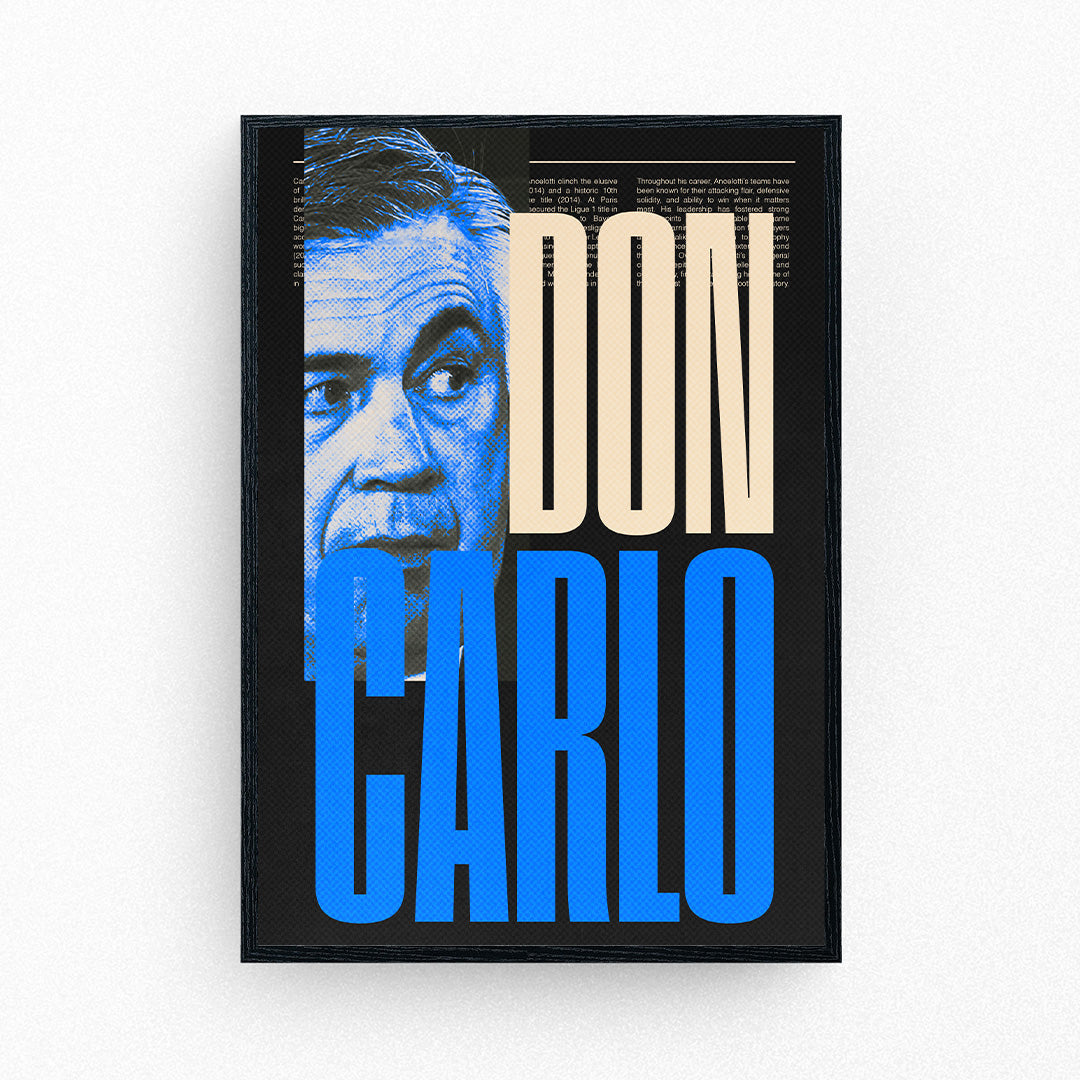 Don Carlo Ancelotti Poster