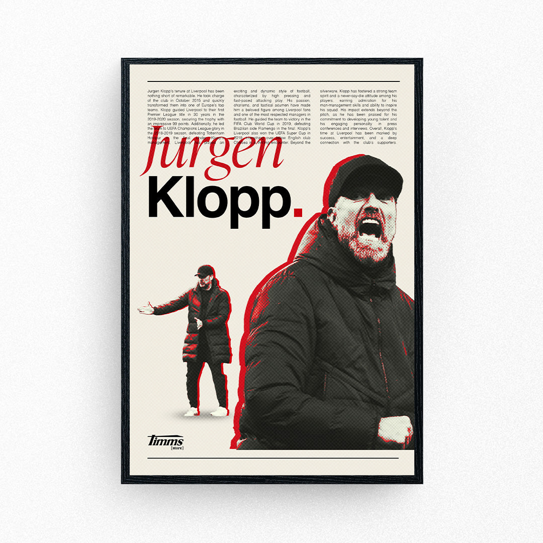 Jurgen Klopp Poster