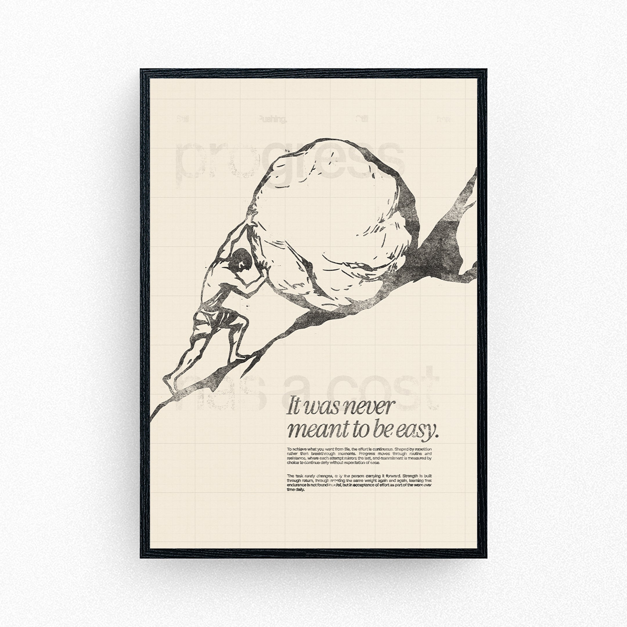 It Was Never Meant to Be Easy