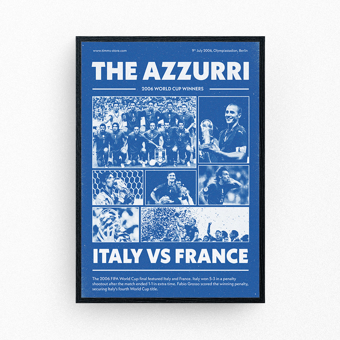 The Azzurri - Italy 2006