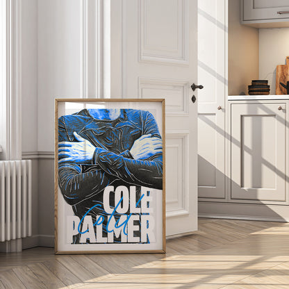 Cole Palmer 'Cold' Poster