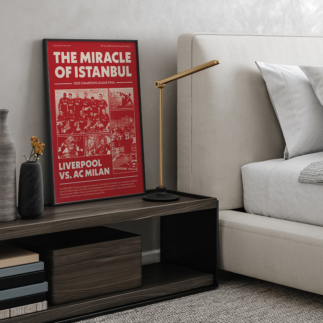 The Miracle of Istanbul - Liverpool 2005 Poster