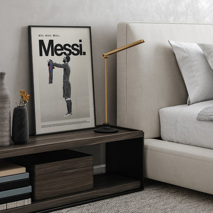 Lionel Messi "Iconic Celebration" Inspired Poster