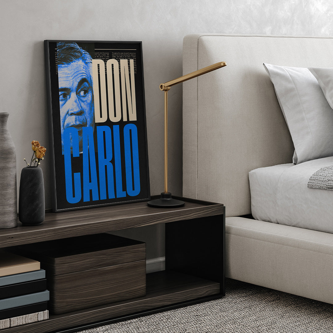 Don Carlo Ancelotti Poster