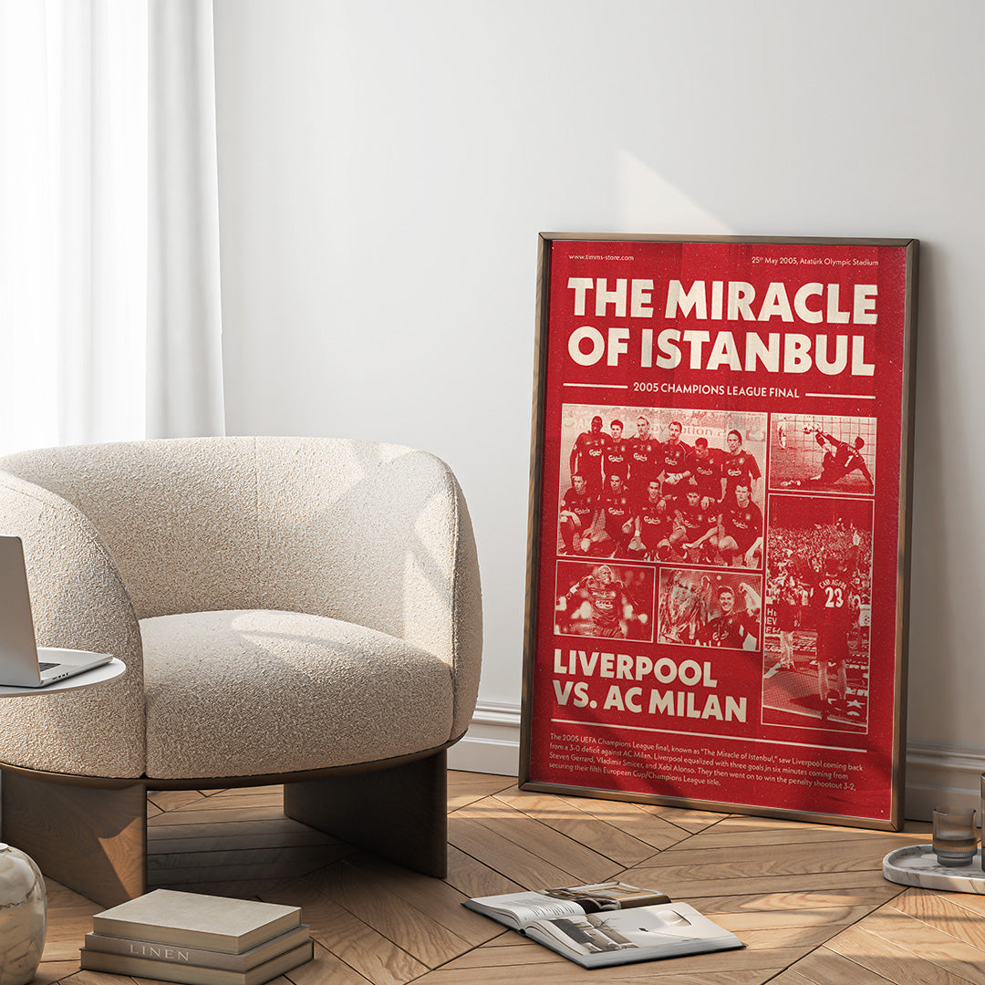 The Miracle of Istanbul - Liverpool 2005 Poster