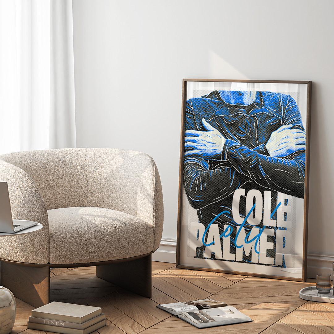 Cole Palmer 'Cold' Poster