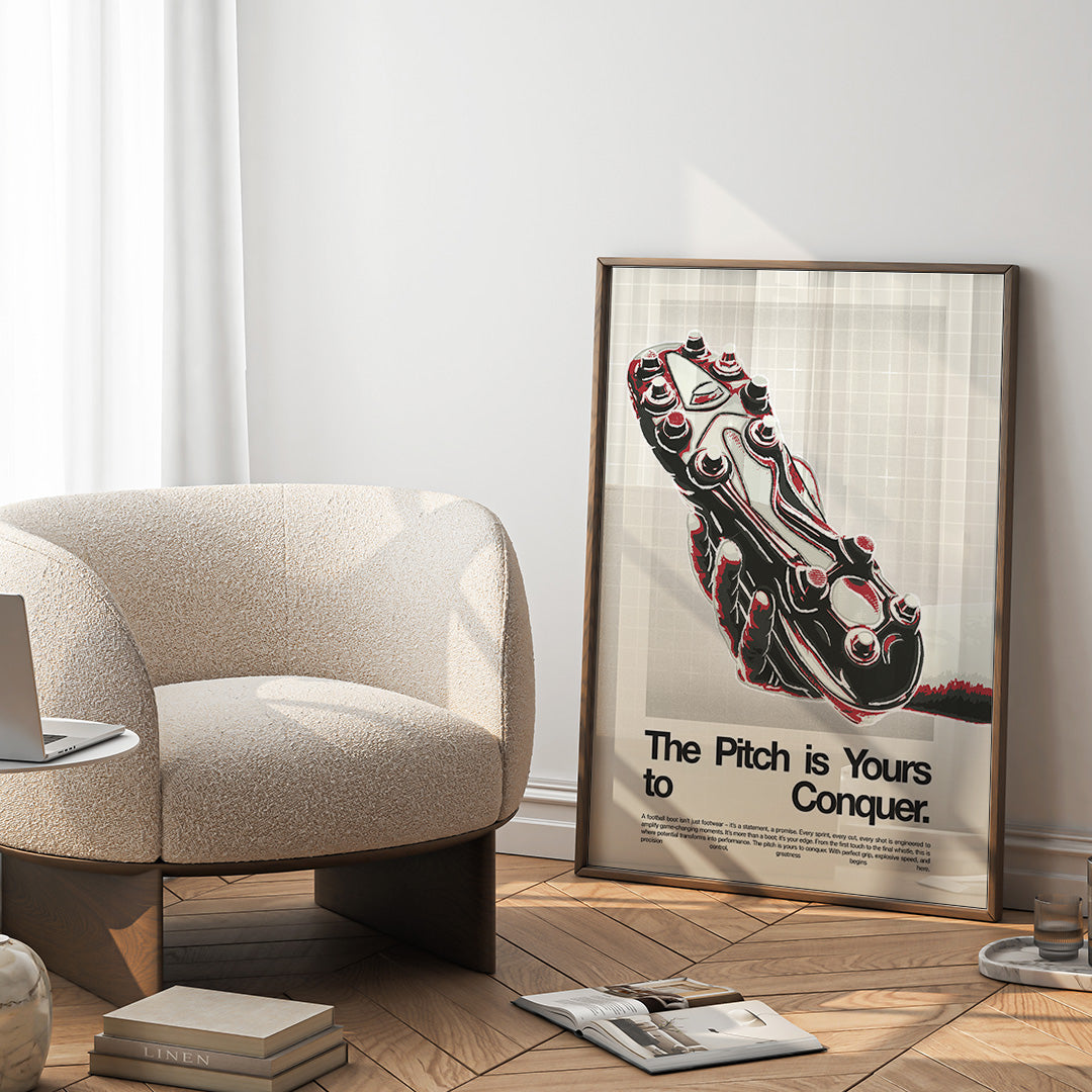 Conquer the Pitch Poster