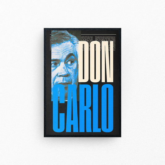 'Don Carlo' Ancelotti Poster