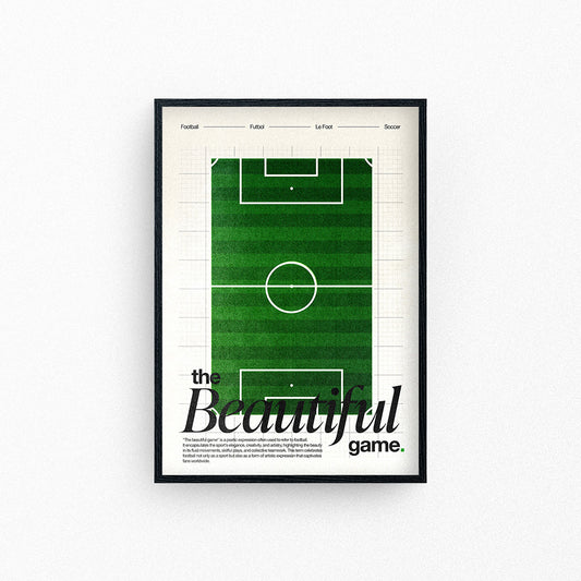 The Beautiful Game (Pitch) Poster